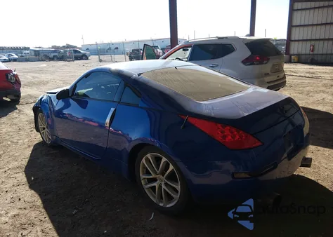 2006 Nissan 350Z Enthusiast из США, поврежденный, VIN JN1AZ34D96M308085